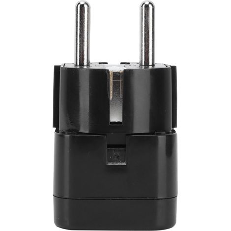 Universeller EU-Netzadapter 100–250 V 10 A Europäischer Reisestecker-Stromwandler (1/5)