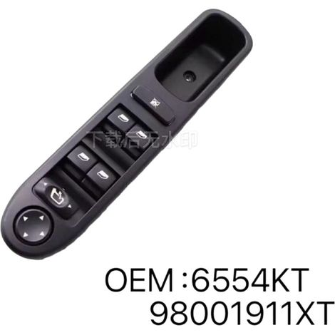 6554KT is compatible with Peugeot 307, 307SW, and 307CC window control switches 98001911XT. (1/4)