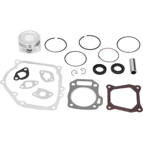 Kit Joint de Culasse et Segments de Piston 68mm pour Moteur GX160 GX200 168F 5.5CV 6.5CV - Joints d'Étanchéité et Axe avec Anneaux (1/5)