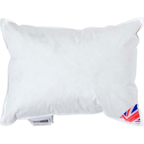 HOMESCAPES Coussin de garnissage en plumes de canard, 30 x 40 cm
