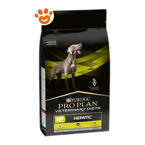 cibo che Purina Pro Veterinary Diets Canine HP 3kg per cani con problemi epatici (1/2)