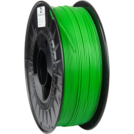 Filamento 3DPower Basic PET-G da 1,75 mm, verde chiaro, 1 kg (1/2)