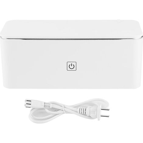 Nettoyeur ultrasonique miniature pour lunettes, appareil ménager avec fiche UE 220V, accessoires de nettoyage (1/5)