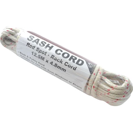 Corde en Coton, 12,5 mm x 4,8 mm (1/2)