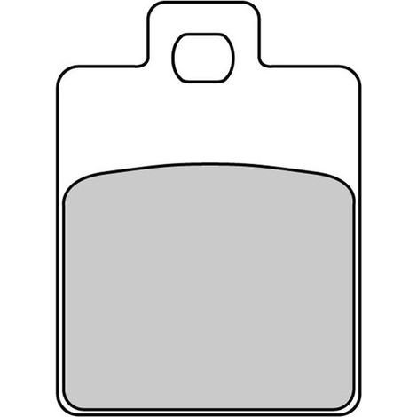 Plaquette de frein Ferodo pour Moto Generic 50 Toxic 2007 AR / (1/2)
