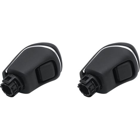 Due pomelli del cambio Konb in vera pelle, adatti per Camry, Corolla, XV70, V70 e Avalon (modelli 2018, 2019 e 2020).
