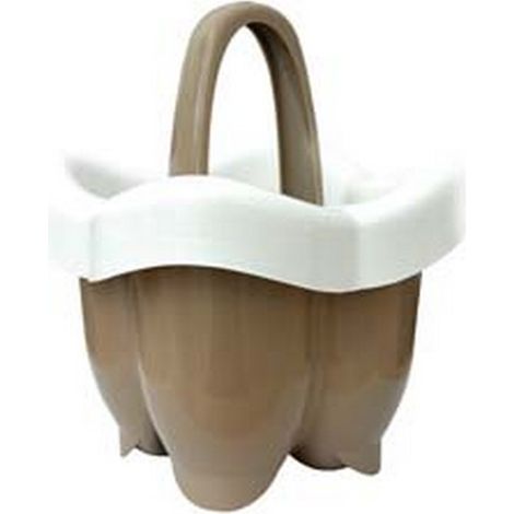 1PZ SCOLAPOSATE CON SALVAGOCCIA IN PLASTICA - cm.22x15,5h.