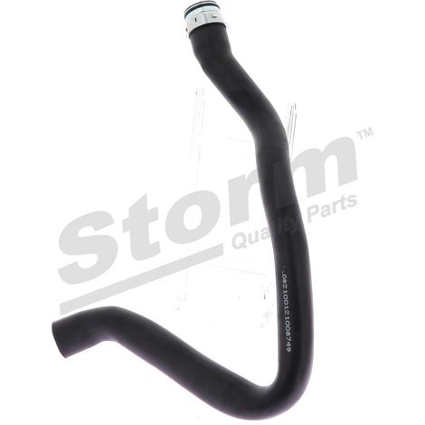 Durite de refroidissement compatible PEUGEOT 406 32mm, droite (1/4)