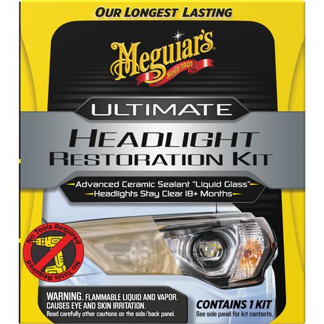 MEGUIAR'S G2990EU Ultimate Headlight Restoration Kit