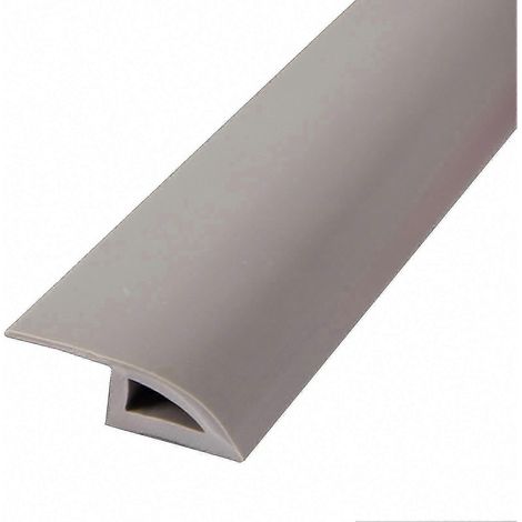 Seuil de porte universel pour passage tapis vers carrelage, baguette de transition PVC imperméable autocollante 10/15mm, résistante à l'usure et découpable, finition sol sans seuil. (1/5)