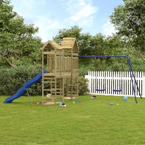 Équipement de jeu extérieur : Jouet en peluche Alpaga Blanc XXL jeu extérieur enfant, aire de jeu jardin, balançoire enfant , pour jardin, usage domestique , enfant 3-8 ans (1/5)
