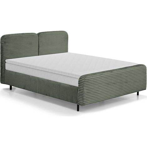 Cama continental Margate 130, Tilia 37, Doble, 140x200, Tapiz, Somieres, 148x223x104cm (1/5)