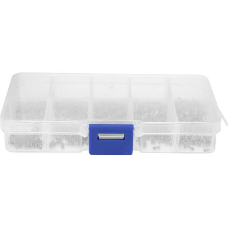 1000 vis autotaraudeuses à tête fraisée cruciforme en acier inoxydable M1 M1.2 M1.4 M1.7 (1/5)