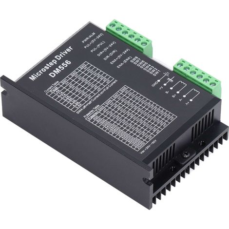 Digitaler Mikroschritttreiber für 57 86 NEMA23 NEMA34 Schrittmotorsteuerung 2-phasig 5,6 A DM556 (1/5)