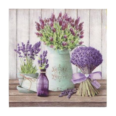 Tovaglioli usa e getta papstar lavanda 33x33 cm confezione 20
