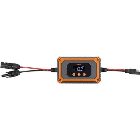 Contrôleur de charge solaire PowMr ECG MPPT 15A pour batteries 12V/24V AGM, gel et lithium, batterie externe 50V et systèmes photovoltaïques 180W-360W - JBMEDIA (1/4)
