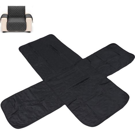 Housse de canapé pour animaux Couch Coat, coussin de canapé, coussin de canapé pour animaux imperméable et résistant à l'usure, gris, taille unique. (1/5)