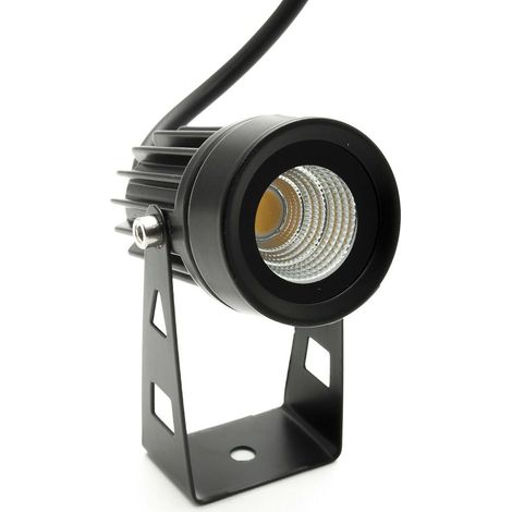 Faretto a led per esterno 3,5 watt con staffa orientabile da soffitto o parete a luce bianca 6500k 315 lumen IP65 (1/2)