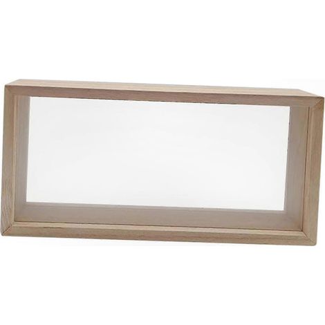 Dekorativer Schattenkastenrahmen zur Präsentation von Kunstwerken und Sammlerstücken, elegante Wandvitrine für Souvenirs und Kreationen (1/5)
