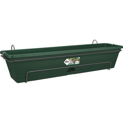 Elho Green Basics Balconnière Allin1 70 - Vert - L 69 x B 26 x H 17 cm - Balconextérieur - 100% recyclé (1/4)