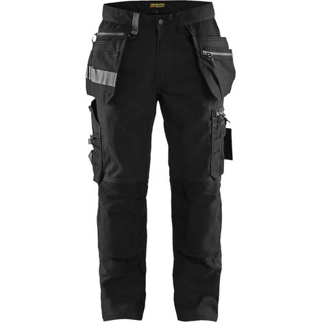 Pantalon de travail stretch artisan 1590 - Noir M - FR(44) - SE(C50) - Standards (1/6)