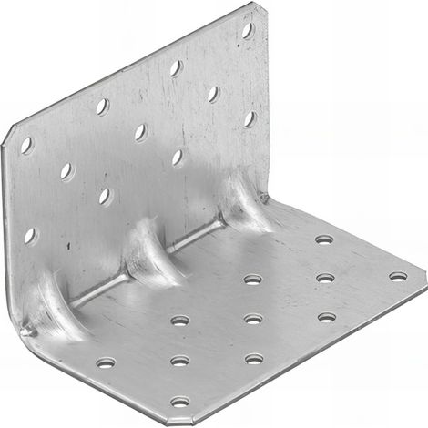Équerre renforcée galvanisée - 65 x 65 x 100 x 2,5 mm