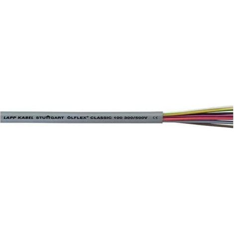 Câble de Commande 4 x 0,5 mm² en PVC Gris RAL 7001