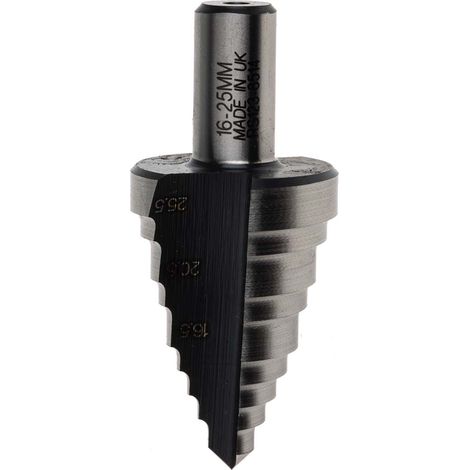 Foret étagé RS PRO 16mm 25mm, HSS ( Prix pour 1 ) (1/3)