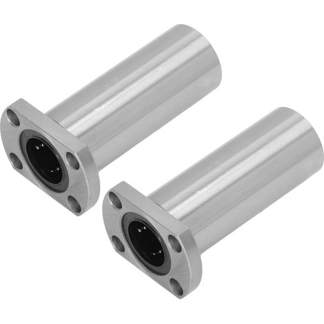Kit d'accessoires en acier LMH30LUU à bride ovale pour roulements à billes linéaires, comprenant 2 roulements, pour mouvement CNC. (1/5)