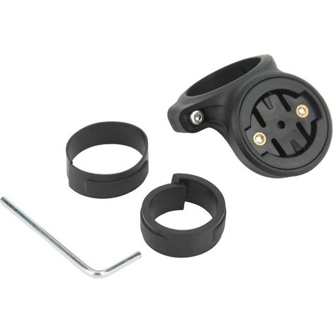 Support de fixation pour éclairage arrière de vélo, support en plastique compatible Garmin Varia Edge 130, adapté pour petit tube, support de lampe de vélo (1/5)