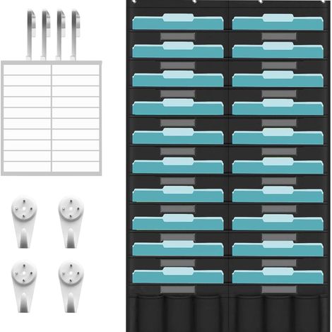 Organizer 20 Fächer platzsparend zur Wandmontage für Büro