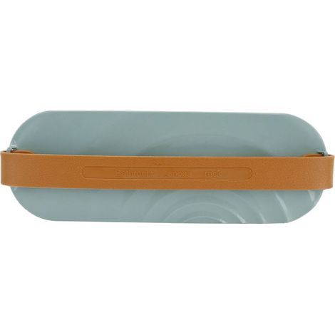 tagère à chaussures murale porte-pantoufles organisateur de stockage suspendu étagère de Drainage pour salle de bain (1/5)