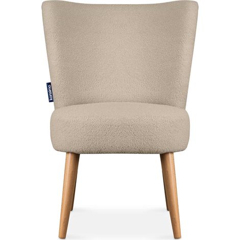 KONSIMO APPA Einzelsessel, Beige/Eiche Dekor (1/5)