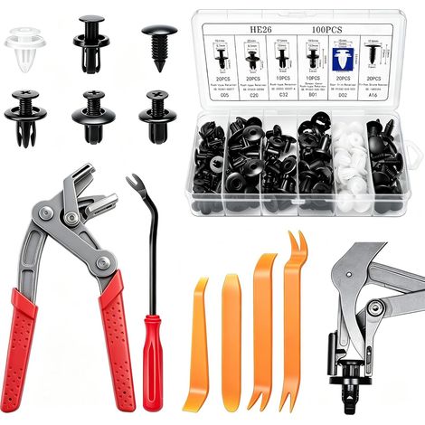 Pince a Clips Automobile Pince Multiprise Outillage Mecanique Auto (1/5)