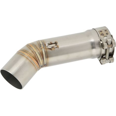 Tube intermédiaire d'échappement en acier inoxydable pour moto FZ8 FZ8N, réduisant le bruit et offrant une haute efficacité (1/5)
