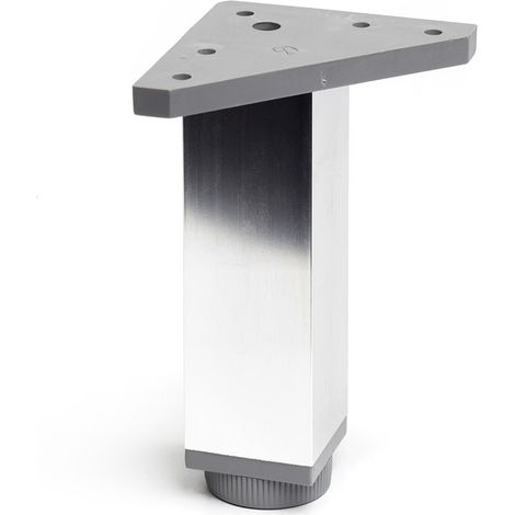 Pied cylindrique en acier d'une hauteur de 150 mm et finition chrome brillant. Dimensions: 40x40x150 mm - talla