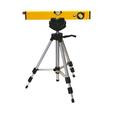 Fischer Darex – Niveau laser tubulaire 400 mm – Précision 0,5 mm/m – Portée jusqu'à 45 m – Trépied réglable 460 à 1170 mm – Mallette incluse (1/4)
