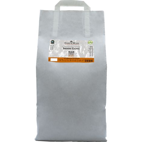 Cook In Wood - Chunks de Ahumado de madera de Melocotonero - 3 kg (1/2)