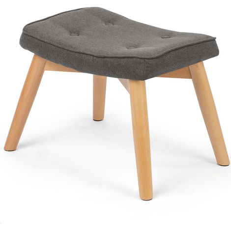 Repose-pieds pour fauteuil Norse Sofotel, gris foncé (1/5)