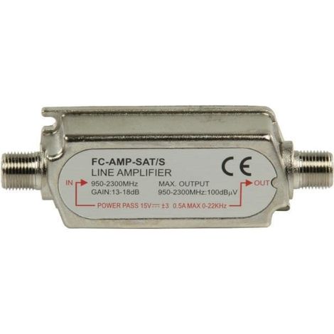 Amplificateur satellite KONIG 13 à 18 db / SAT