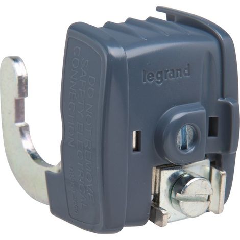 Legrand – Connecteur de liaison équipotentielle 6 mm² – Diamètre 12 à 16 mm – Montage sécurisé par quart de tour – Pour installations électriques (1/5)