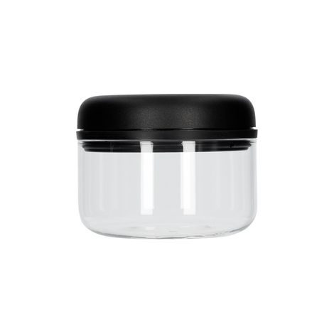 Fellow Atmos Contenitore sottovuoto per caffè e alimenti Contenitore ermetico, vetro trasparente, per chicchi di caffè Barattolo da 0,4 litri (1/5)