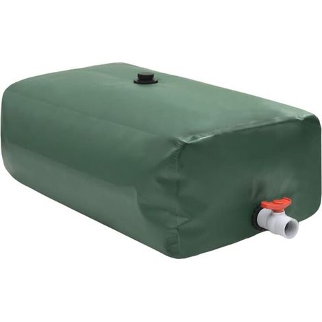 Serbatoio d'acqua pieghevole con rubinetto, 100 L, in PVC (1/5)