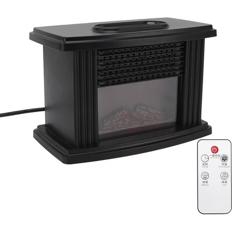 Chauffage de cheminée électrique, petit et Mini, silencieux, élégant, pour bureau, chambres à coucher, bureaux (1/5)