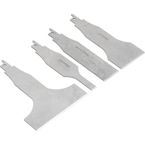 Lames Scie Sabre Grattoir Multifonctions Acier Inoxydable Nettoyage Carrelage Sol Béton (1/5)