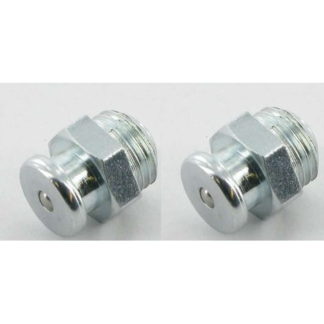 2x graisseur M10x1 embout graissage pompe à graisse manuelle hydraulique tracteur engin agricole tractopelle