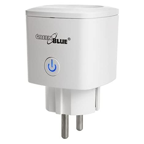 GreenBlue GB720 WiFi Smart Plug compatibile conGoogleHome Google Assistant Alexa Siri Wifi 2.4Ghz Smart Plug. (1/5)