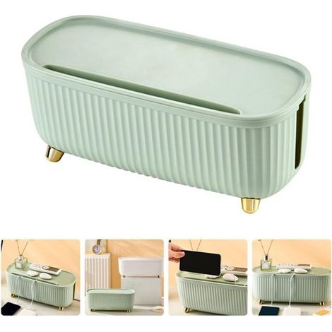 Organizador de cables, caja de cables, caja de cables, caja de empalme, caja pasacables, caja de cables, 1 pieza, 351513,5 cm, verde (1/5)