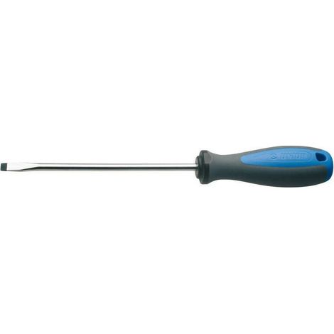 Tournevis plat unior 612816 acier chrome vanadium bleu (1/3)