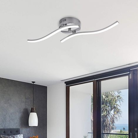 Plafonnier LED moderne innovant pour salon, luminaire décoratif blanc 85-265V (1/5)